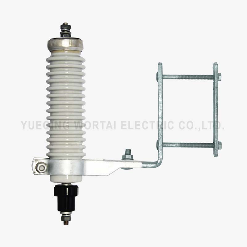 Porcelain Surge Arresters for Distribution Lightning Arrester Lightning Rod ZnO Arrester Lightning Surge Protection Polymer Arrester ZnO Gapless Made In China