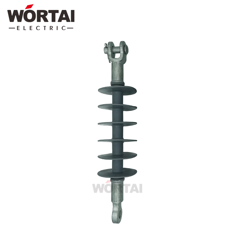 Wortai Light Weight High Voltage Transmission Composite Deadend Suspension Insulator 24kV 70kN