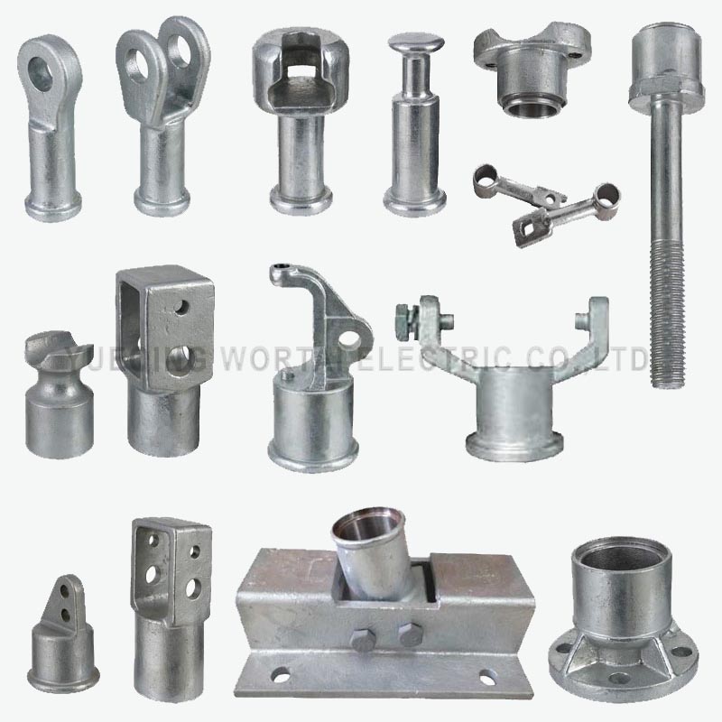 Various types of Metal fittings | End Fittings for Composite insulator